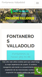 Mobile Screenshot of fontanerosvalladolid.com